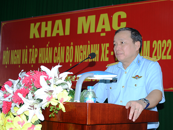 Quân chủng Phòng không - Không quân tổ chức Hội nghị và tập huấn cán bộ ngành Xe - Máy năm 2022