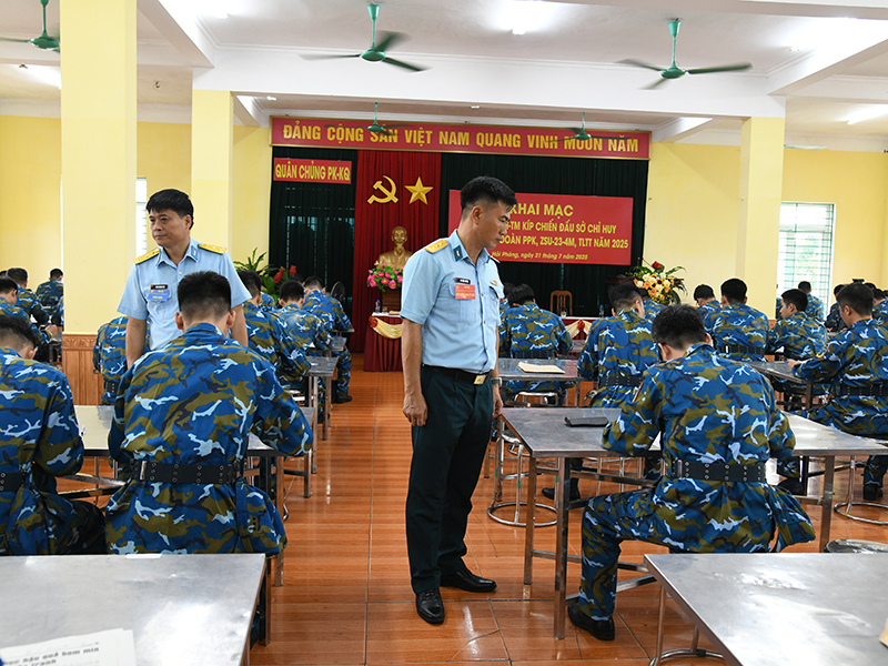 Khai mạc diễn tập chỉ huy tham mưu kíp chiến đấu sở chỉ huy Trung đoàn/ Tiểu đoàn Pháo phòng không, Zsu-23-4M, tên lửa tầm thấp năm 2025