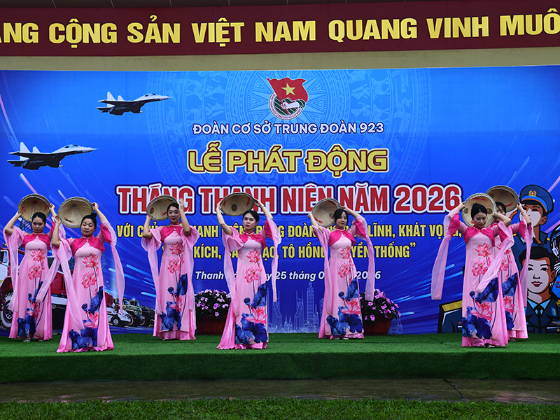 Trung đo&agrave;n 923, Sư đo&agrave;n 371, Quấn chủng PK-KQ tổ chức ph&aacute;t động Th&aacute;ng thanh ni&ecirc;n năm 2026
