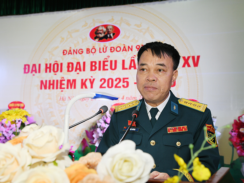 Đảng bộ Lữ đoàn 918 tổ chức Đại hội Đại biểu lần thứ XV, nhiệm kỳ 2025-2030