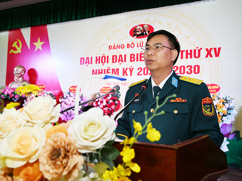 Đảng bộ Lữ đoàn 918 tổ chức Đại hội Đại biểu lần thứ XV, nhiệm kỳ 2025-2030