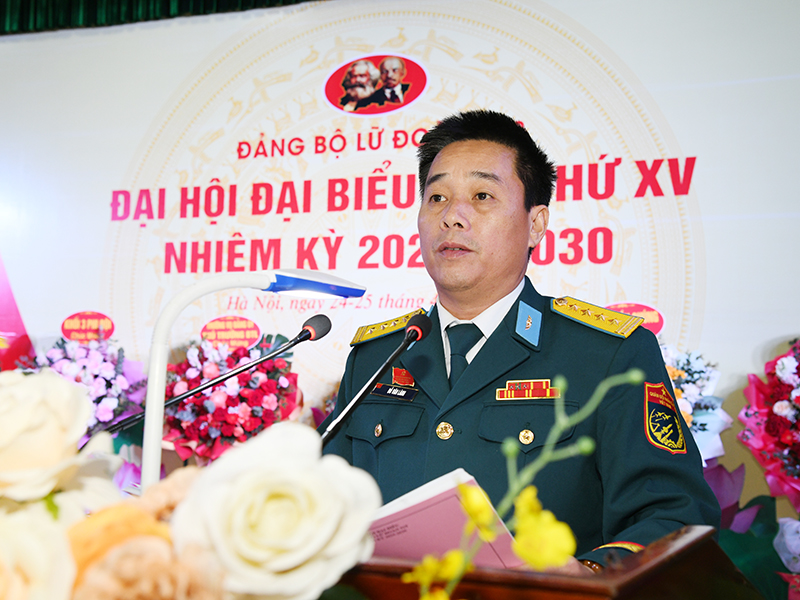 Đảng bộ Lữ đoàn 918 tổ chức Đại hội Đại biểu lần thứ XV, nhiệm kỳ 2025-2030