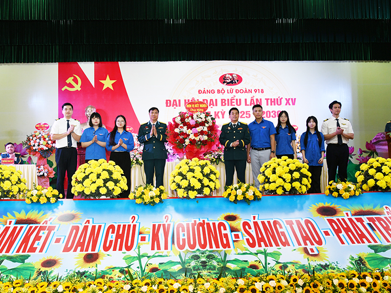 Đảng bộ Lữ đoàn 918 tổ chức Đại hội Đại biểu lần thứ XV, nhiệm kỳ 2025-2030