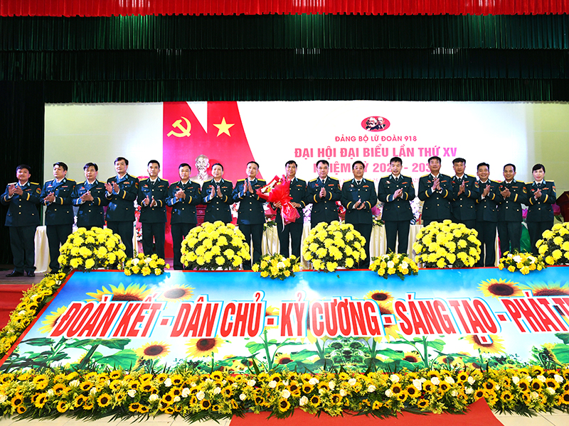 Đảng bộ Lữ đoàn 918 tổ chức Đại hội Đại biểu lần thứ XV, nhiệm kỳ 2025-2030