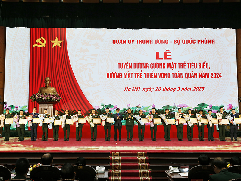 Lễ tuyên dương Gương mặt trẻ tiêu biểu, Gương mặt trẻ triển vọng toàn quân năm 2024