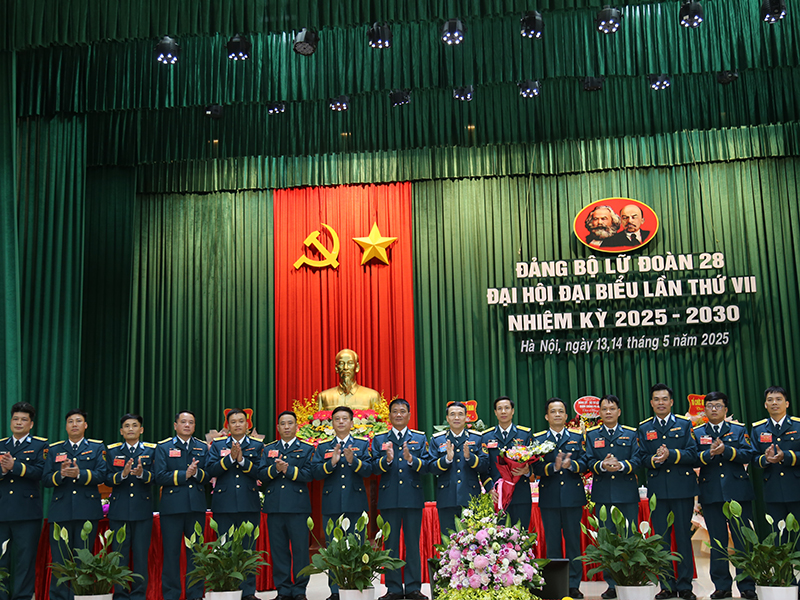 Đảng Bộ Lữ đoàn 28 tổ chức thành công Đại hội Đại biểu lần thứ VII, nhiệm kỳ 2025-2030.