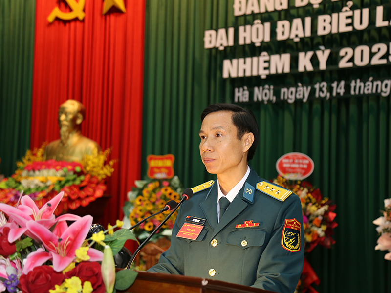 Đảng Bộ Lữ đoàn 28 tổ chức thành công Đại hội Đại biểu lần thứ VII, nhiệm kỳ 2025 - 2030.