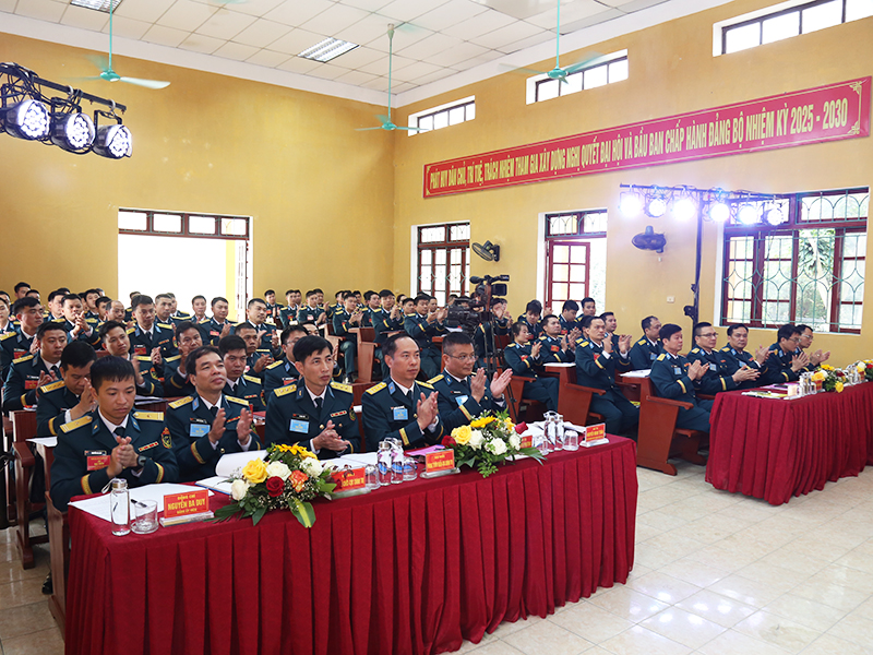 Đảng bộ Trung đoàn 284 tổ chức thành công Đại hội đại biểu nhiệm kỳ 2025-2030