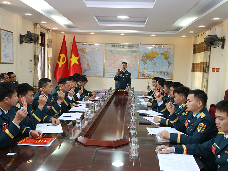 Đảng bộ Trung đoàn 284 tổ chức thành công Đại hội đại biểu nhiệm kỳ 2025-2030