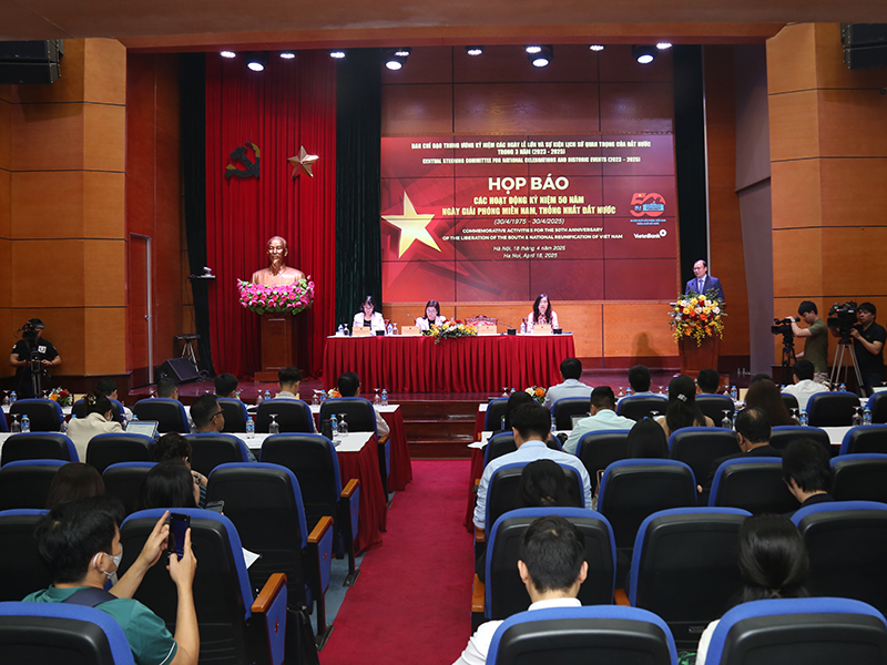 Các hoạt động kỷ niệm 50 năm Ngày Giải phóng miền Nam, thống nhất đất nước