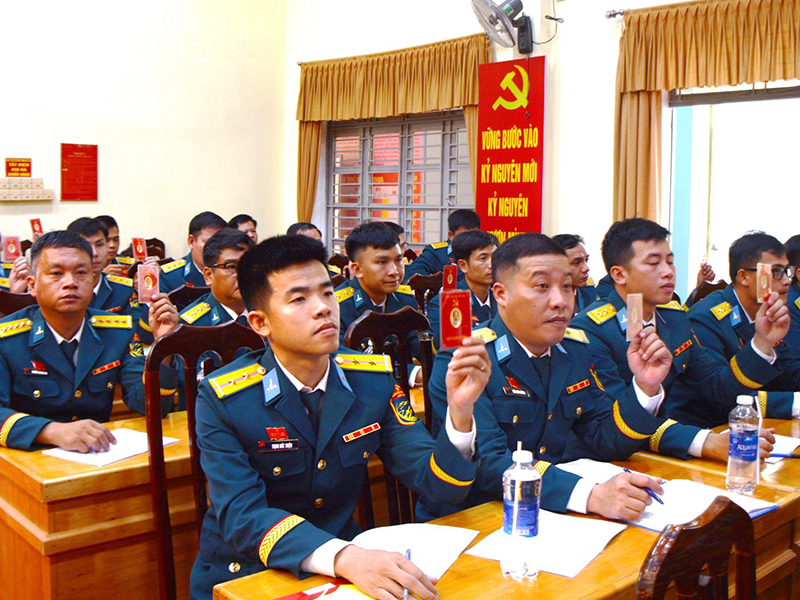 Đảng bộ Trung đoàn 224 tổ chức thành công Đại hội đại biểu lần thứ XXV, nhiệm kỳ 2025 - 2030