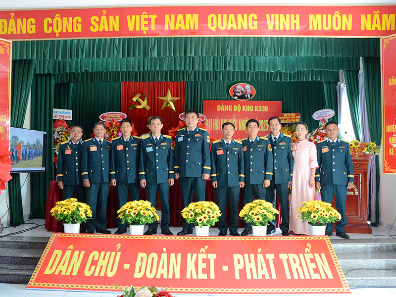 Đảng bộ Kho K336, Cục Hậu cần - Kỹ thuật tổ chức Đại hội nhiệm kỳ 2025-2030