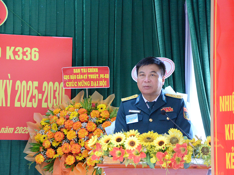 Đảng bộ Kho K336, Cục Hậu cần - Kỹ thuật tổ chức Đại hội nhiệm kỳ 2025-2030