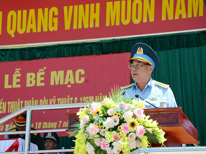 Quân chủng Phòng không - Không quân Bế mạc diễn tập chiến thuật phân đội kỹ thuật tên lửa phòng không S-125M