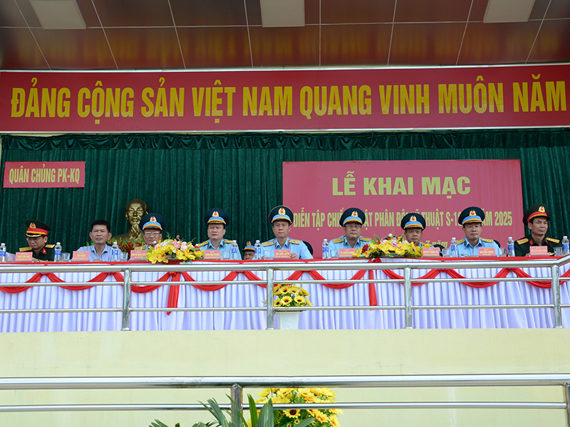 Quân chủng Phòng không - Không quân khai mạc diễn tập chiến thuật phân đội kỹ thuật tên lửa phòng không S-125M năm 2025