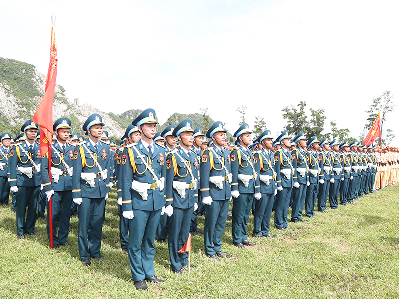 Lực lượng diễu binh, diễu hành tổng hợp luyện lần thứ hai