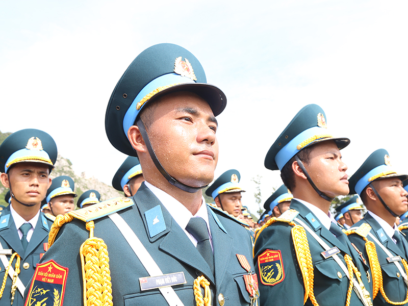 Lực lượng diễu binh, diễu hành tổng hợp luyện lần thứ hai