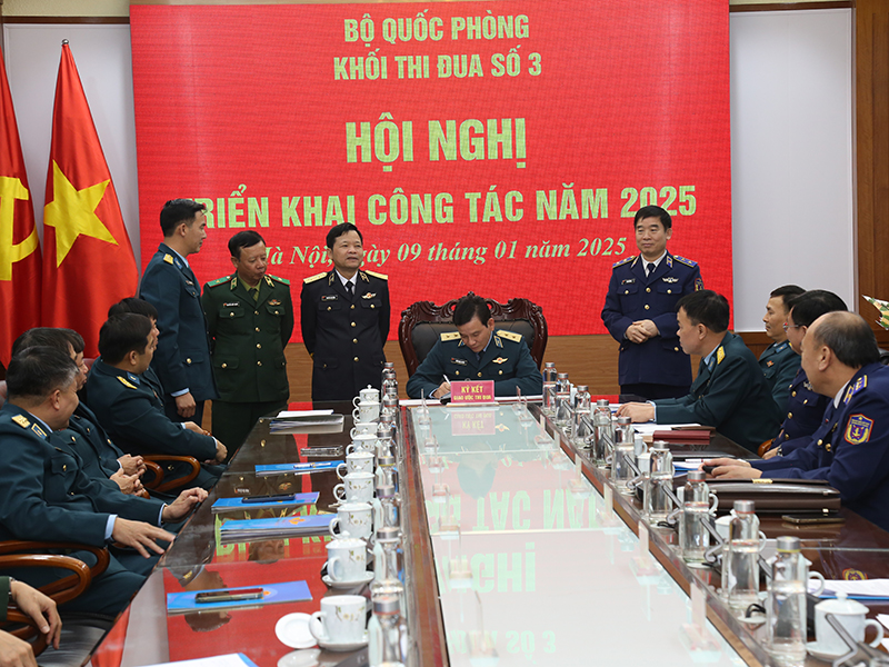 Khối thi đua số 3, Bộ Quốc phòng tổ chức Hội nghị triển khai công tác năm 2025