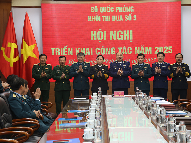 Khối thi đua số 3, Bộ Quốc phòng tổ chức Hội nghị triển khai công tác năm 2025