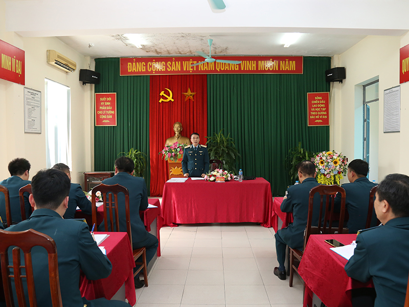 Cục Chính trị Quân chủng Phòng không - Không quân tổ chức Hội nghị làm điểm công tác kiểm kê tài sản công năm 2026