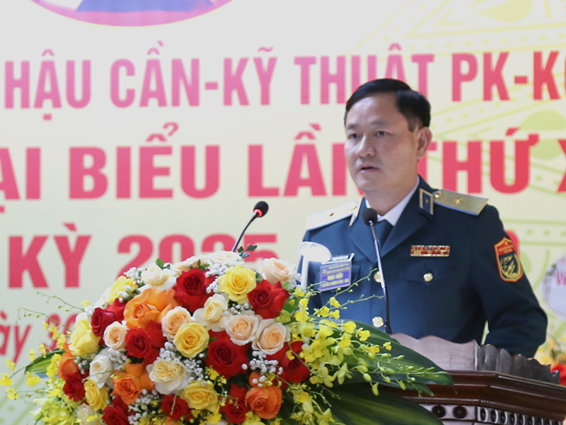 Đảng bộ Cục Hậu cần - Kỹ thuật Phòng không - Không quân tổ chức thành công Đại hội đại biểu nhiệm kỳ 2025 - 2030
