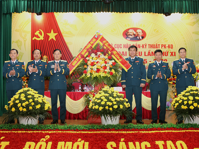 Đảng bộ Cục Hậu cần - Kỹ thuật Phòng không - Không quân tổ chức thành công Đại hội đại biểu nhiệm kỳ 2025 - 2030