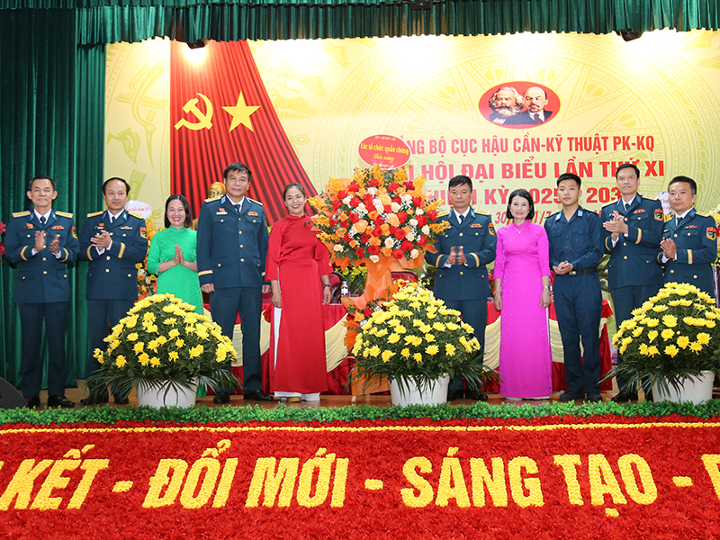 Đảng bộ Cục Hậu cần - Kỹ thuật Phòng không - Không quân tổ chức thành công Đại hội đại biểu nhiệm kỳ 2025 - 2030