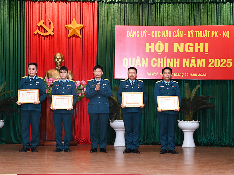 Cục Hậu cần - Kỹ thuật Quân chủng Phòng không - Không quân tổ chức Hội nghị Quân chính năm 2025