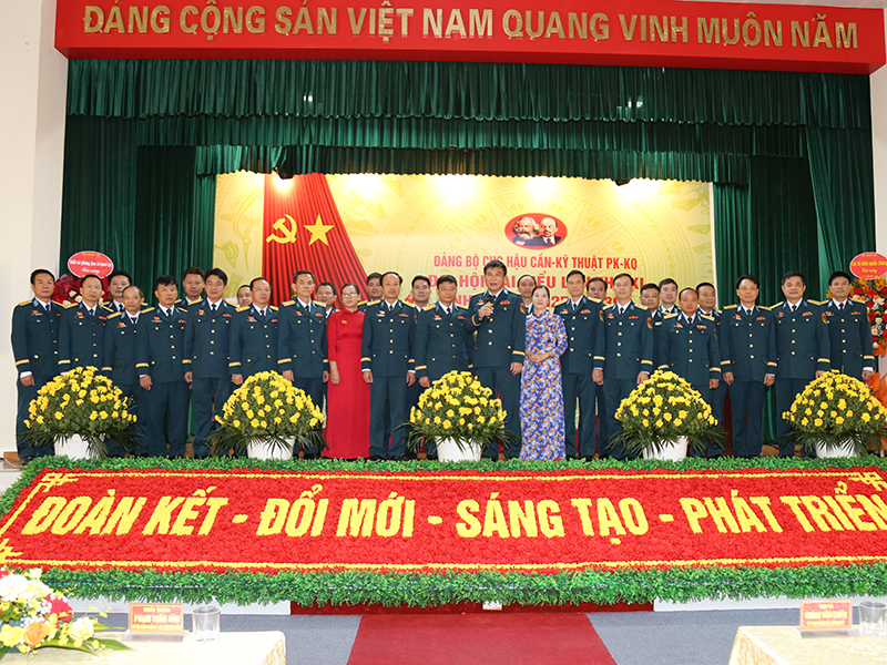 Đảng bộ Cục Hậu cần - Kỹ thuật Phòng không - Không quân tổ chức thành công Đại hội đại biểu nhiệm kỳ 2025 - 2030
