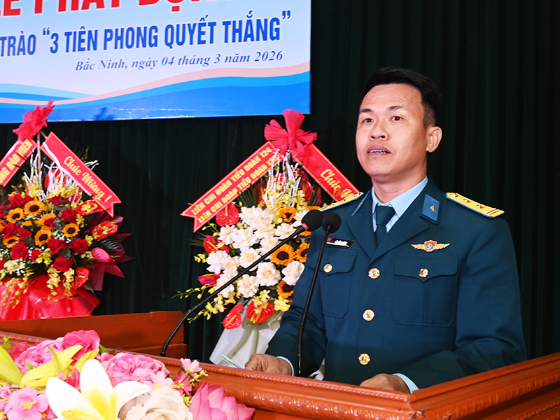 Đo&agrave;n cơ sở Trung đo&agrave;n 284 ph&aacute;t động Phong tr&agrave;o &ldquo;3 Ti&ecirc;n phong quyết thắng&rdquo;