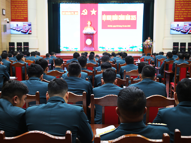 Sư đoàn 361 tổ chức Hội nghị quân chính năm 2025