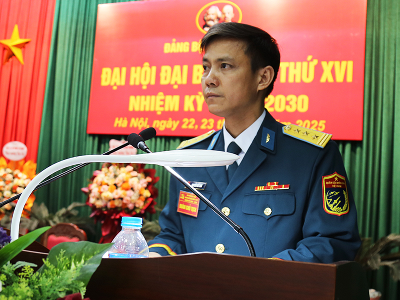 Đại hội đại biểu Đảng bộ Nhà máy A45 lần thứ XVI, nhiệm kỳ 2025 - 2030