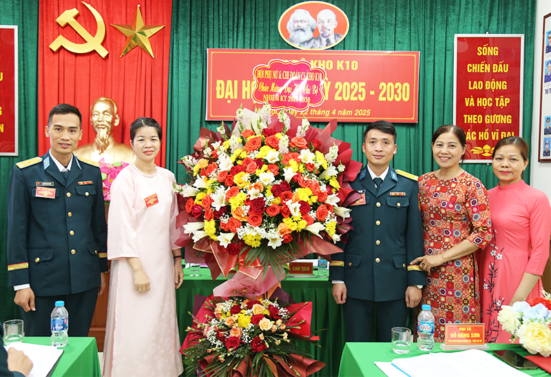 Chi bộ Kho K10 tổ chức Đại hội nhiệm kỳ 2025 - 2030