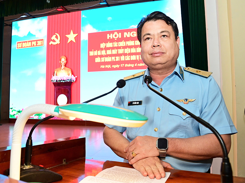 Sư đoàn 361 tổ chức Hội nghị hiệp đồng tác chiến với các đơn vị trong khu vực