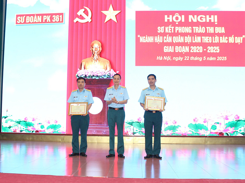 Sư đoàn 361 sơ kết Phong trào Thi đua “Ngành Hậu cần Quân đội làm theo lời Bác Hồ dạy”