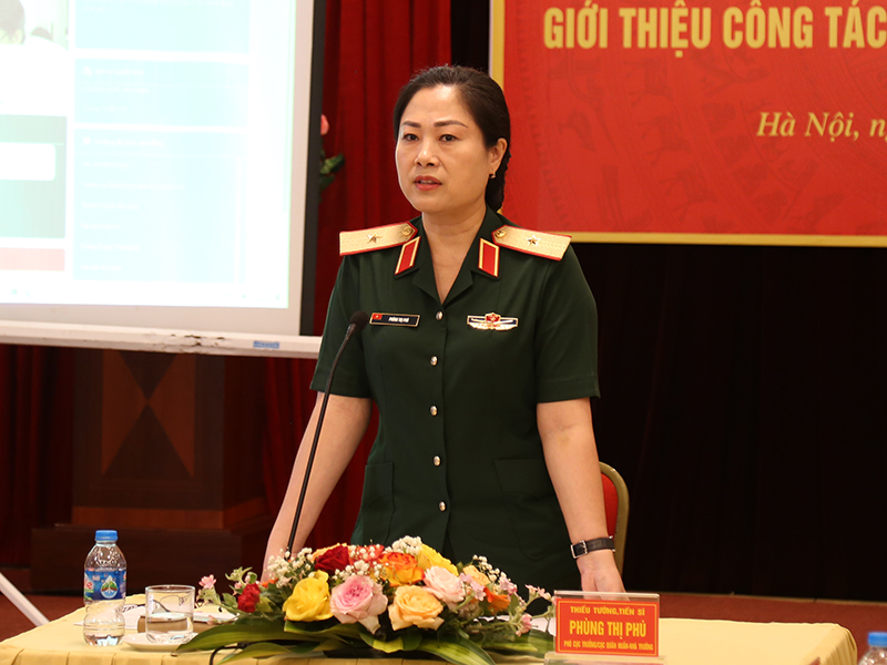 Gặp mặt báo chí giới thiệu công tác tuyển sinh quân sự năm 2025