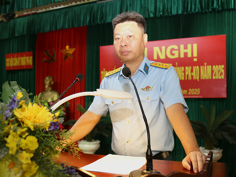 Cục Hậu cần - Kỹ thuật Phòng không - Không quân tổ chức Hội nghị tập huấn công tác Doanh trại năm 2025