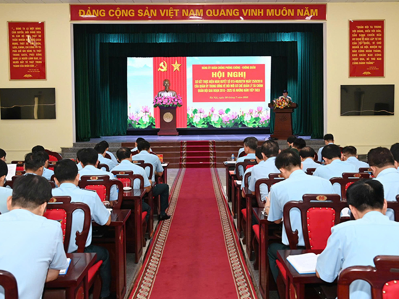 Sơ kết Phong trào Thi đua “Xây dựng đơn vị quản lý tài chính tốt” giai đoạn 2021-2025 và thực hiện Nghị quyết đổi mới cơ chế quản lý tài chính Quân đội giai đoạn 2018-2025 và những năm tiếp theo