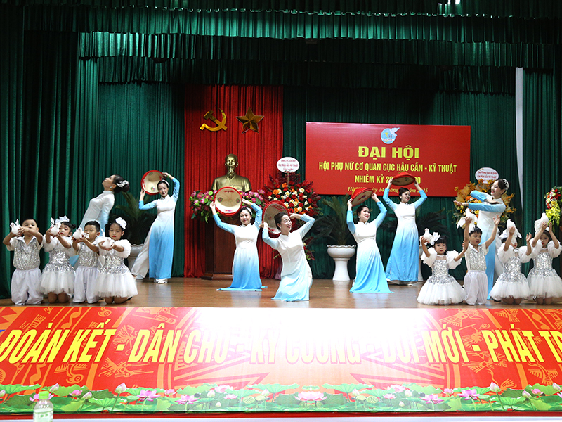 Đại hội Hội Phụ nữ Cơ quan Cục Hậu cần - Kỹ thuật Quân chủng Phòng không - Không quân nhiệm kỳ 2025-2030