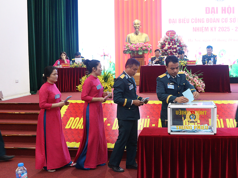 Nhà máy A34 tổ chức Đại hội đại biểu Công đoàn cơ sở nhiệm kỳ 2025-2030