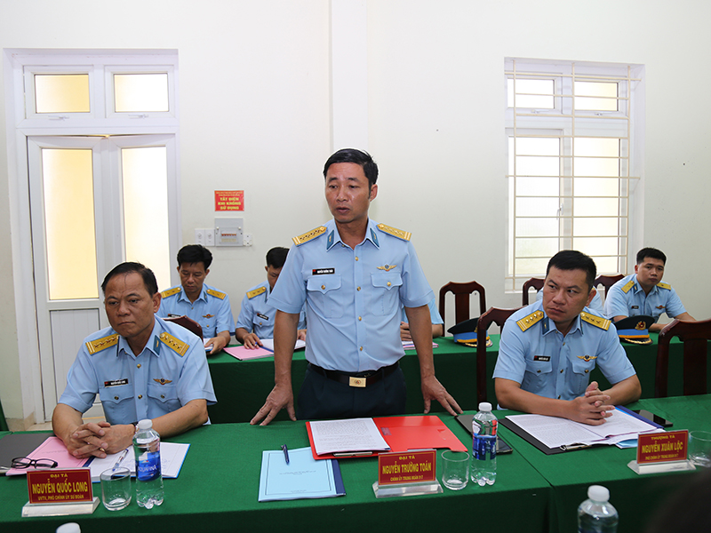Quân chủng Phòng không - Không quân kiểm tra xây dựng đơn vị vững mạnh toàn diện “mẫu mực, tiêu biểu” tại Trung đoàn 917 và Trung đoàn 261
