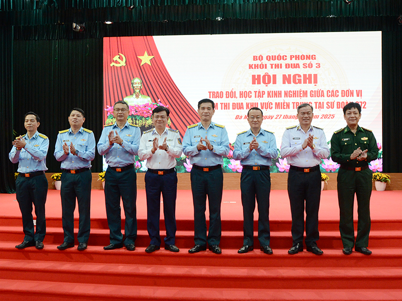 Sư đoàn 372 tổ chức Hội nghị trao đổi, học tập kinh nghiệm giữa các đơn vị Cụm thi đua khu vực miền Trung