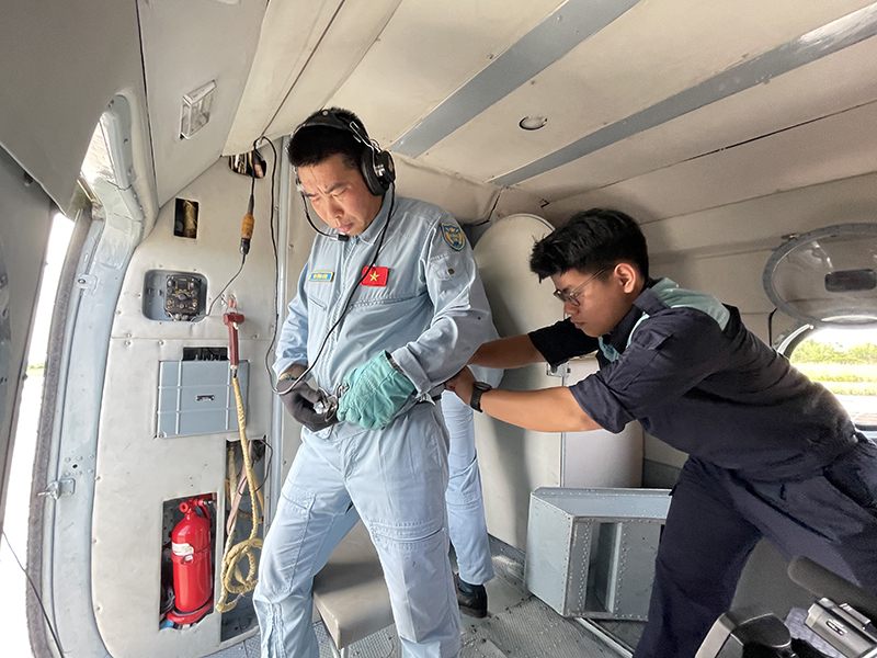 Diễn tập tìm kiếm cứu nạn hàng không năm 2025