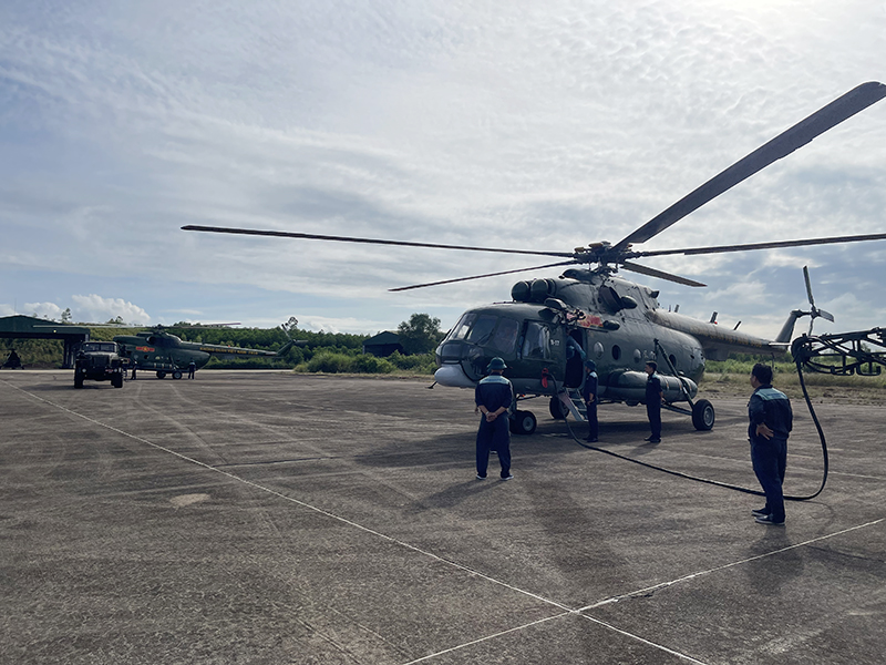 Diễn tập tìm kiếm cứu nạn hàng không năm 2025