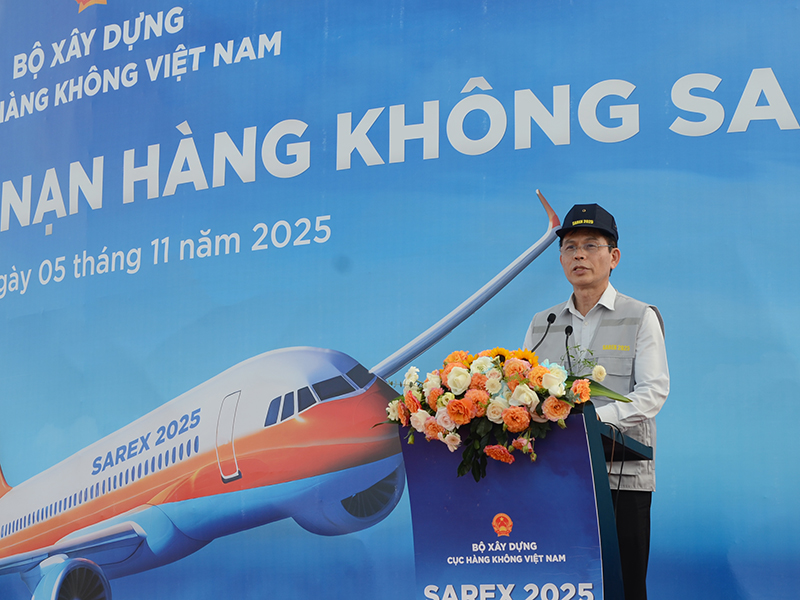 Diễn tập tìm kiếm cứu nạn hàng không năm 2025