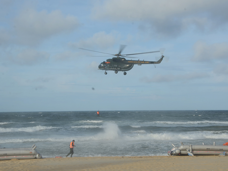 Diễn tập tìm kiếm cứu nạn hàng không năm 2025