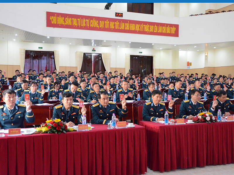 Lãnh đạo Trường Sĩ quan Không quân “Cách mạng, chính quy, chuẩn hóa, hiện đại”