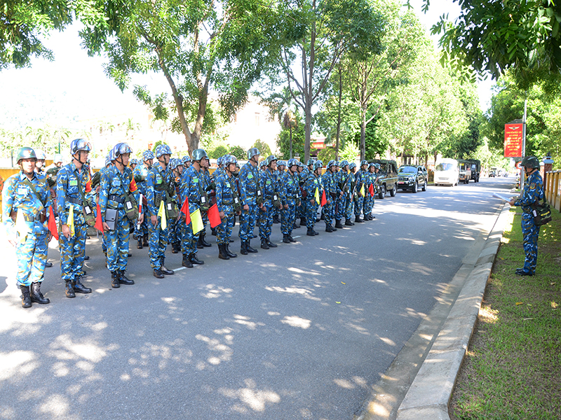 Quân chủng Phòng không - Không quân tổ chức Diễn tập Chỉ huy - Tham mưu 1 bên, 2 cấp trên bản đồ, có một phần thực binh cho các đơn vị Miền Trung