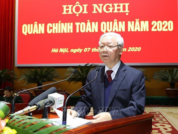 Toàn quân nêu cao tinh thần cảnh giác, ý chí cách mạng tiến công, thực hiện hiệu quả các nghị quyết của Đảng (*)