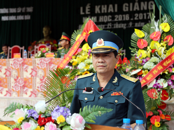 Trường Trung cấp Kỹ thuật PK-KQ khai giảng năm học 2016-2017